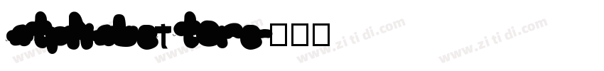 alphabet lore字体转换